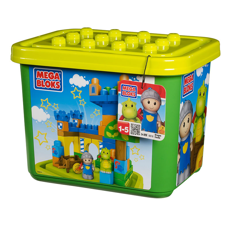 Tub of Plastic Building Blocks - All Baby Hire Melbourne Central